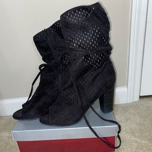 Mid calf boots